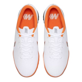 Nike Mercurial VaporX 12 Academy Gs Tf Jr AH7342-107 fotbollsskor vit vit 1