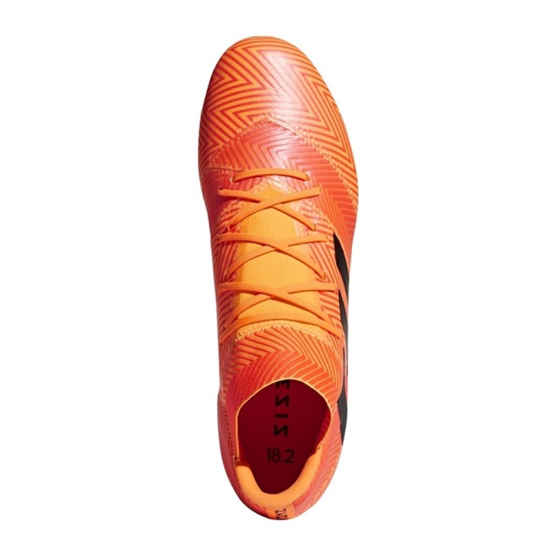 Adidas Nemeziz 18.2 Fg M DA9580 fotbollsskor mångfärgad orange 1