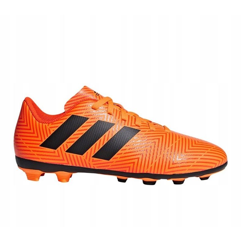 Adidas Nemeziz 18.4 FxG Jr DB2355 fotbollsskor mångfärgad orange 1