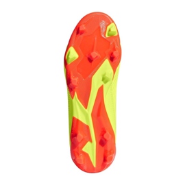 Adidas Preadtor 18.3 Fg Jr DB2319 fotbollsskor mångfärgad gul 1