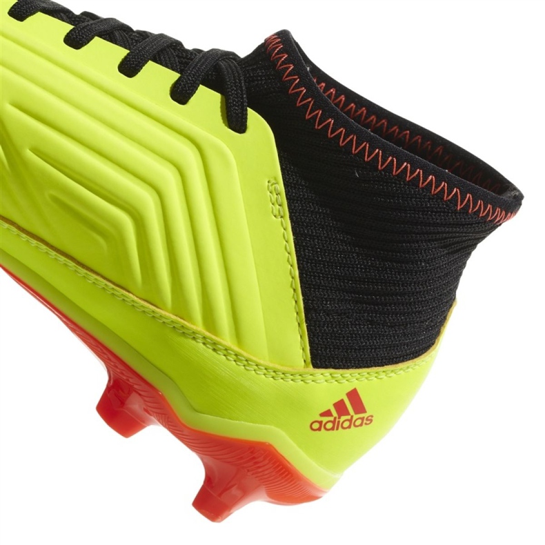 Adidas Preadtor 18.3 Fg Jr DB2319 fotbollsskor mångfärgad gul 2
