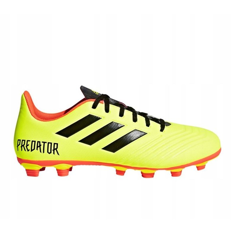 Adidas Predator 18.4 FxG M DB2005 fotbollsskor mångfärgad gul 1