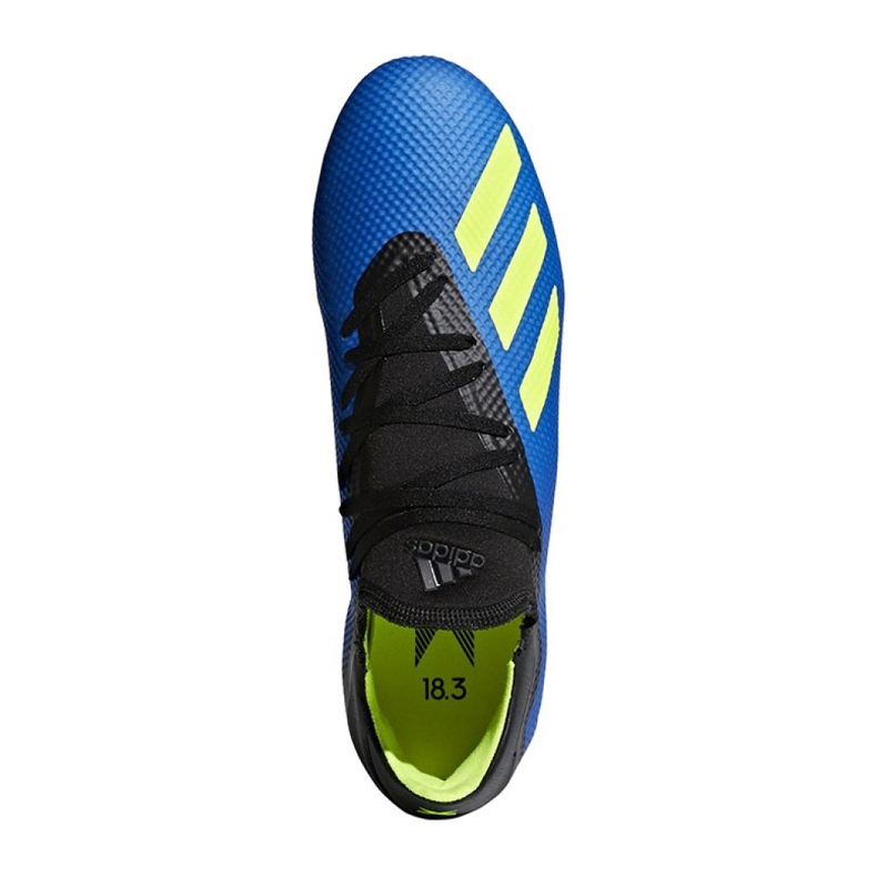 Adidas X 18.3 Fg M DA9335 fotbollsskor mångfärgad blå 2