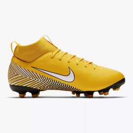 Nike Mercurial Superfly 6 Academy Mg Jr AO2895-710 fotbollsskor mångfärgad gul 1