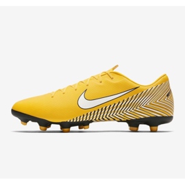 Nike Mercurial Vapor 12 Academy Neymar Mg M AO3131-710 fotbollsskor mångfärgad gul 1