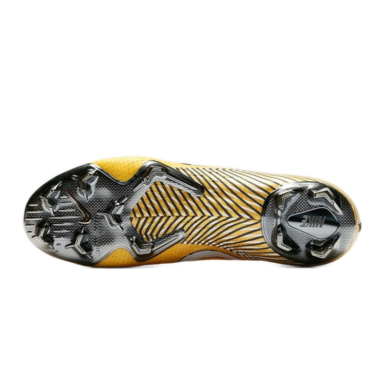 Nike Merurial Vapor 12 Elite Neymar Fg M AO3126-710 fotbollsskor gul gul 2