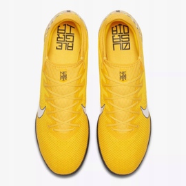 Nike Mercurial Vapor 12 Neymar Pro Ic M AO4496-710 fotbollsskor mångfärgad gul 2