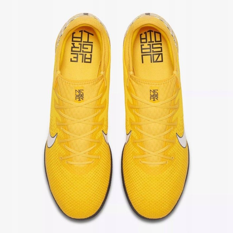 Nike Mercurial Vapor 12 Neymar Pro Ic M AO4496-710 fotbollsskor mångfärgad gul 2