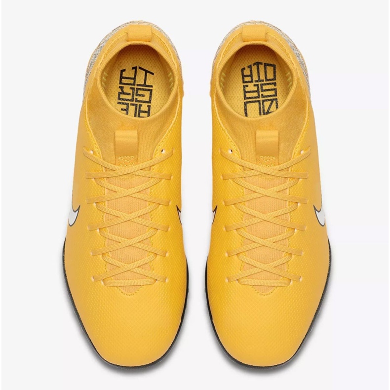 Fotbollsskor Nike Mercurial Superfly 6 Academy Gs Neymar Tf Jr AO2887-710 gul gul 2