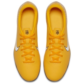 Nike Mercurial Vapor 12 Club Neymar Mg M AO3129-710 fotbollsskor mångfärgad gul 2