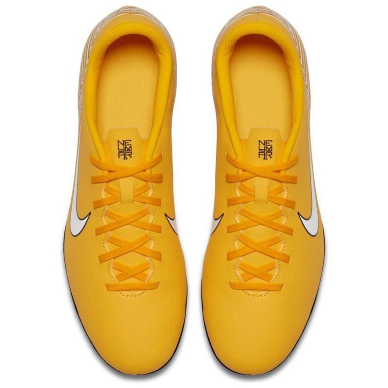 Nike Mercurial Vapor 12 Club Neymar Mg M AO3129-710 fotbollsskor mångfärgad gul 2
