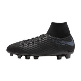 Nike Hypervenom Phantom 3 Academy Df Fg Jr AH7287-001 fotbollsskor svart svart 1