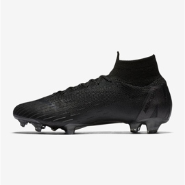 Nike Mercurial Superfly 6 Elite Fg M AH7365-001 fotbollsskor svart svart 1