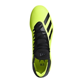 Adidas X 18.3 Fg M DB2183 fotbollsskor gul gul 2