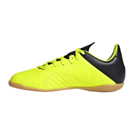 Adidas X Tango 18.4 In Jr DB2433 fotbollsskor gul gul 1