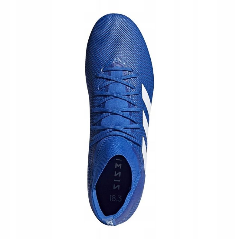 Adidas Nemeziz 18.3 Fg M DB2109 fotbollsskor mångfärgad blå 1