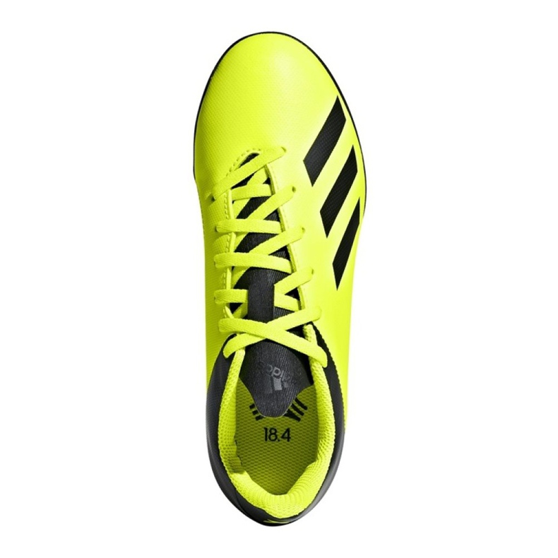 Adidas X Tango 18.4 Tf Jr DB2435 fotbollsskor gul gul 1