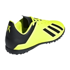 Adidas X Tango 18.4 Tf Jr DB2435 fotbollsskor gul gul 2