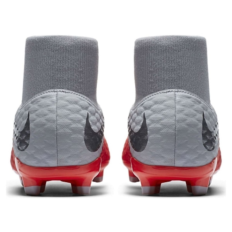 Nike hypervenom Phantom 3 Academy Df Fg Jr AH7287-600 fotbollsskor röd röd 2