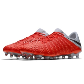 Nike Hypervenom Phantom 3 Elite Fg M AJ3805-600 fotbollsskor röd röd 2