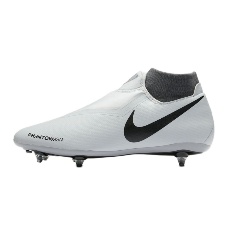 Nike Phantom Vsn Academy Df Sg AO3260-060 fotbollsskor vit grå 1