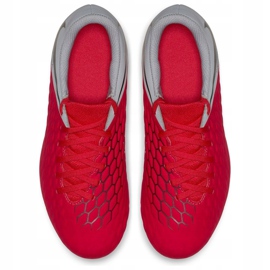 Nike Hypervenom Phantom 3Club Fg Jr AJ4146-600 fotbollsskor mångfärgad röd 2