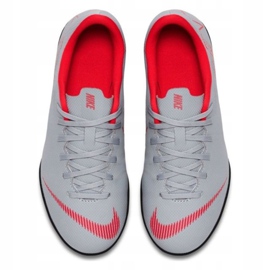 Nike Mercurial VaporX 12 club Tf Gs Jr AH7355-060 fotbollsskor mångfärgad vit 2