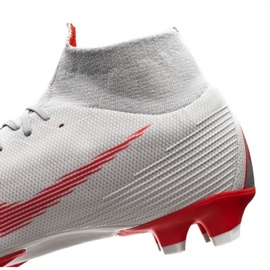 Nike Mercurial Superfly 6 Pro Fg M AH7368-060 fotbollsskor vit vit 2