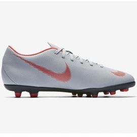 Nike Mercurial Vapor 12 Club M AH7378-060 fotbollsskor mångfärgad grå 1