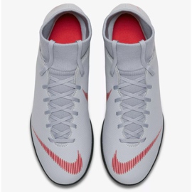 Nike Mercurial SuperflyX 6 Club Tf M AH7372-060 fotbollsskor grå grå 2