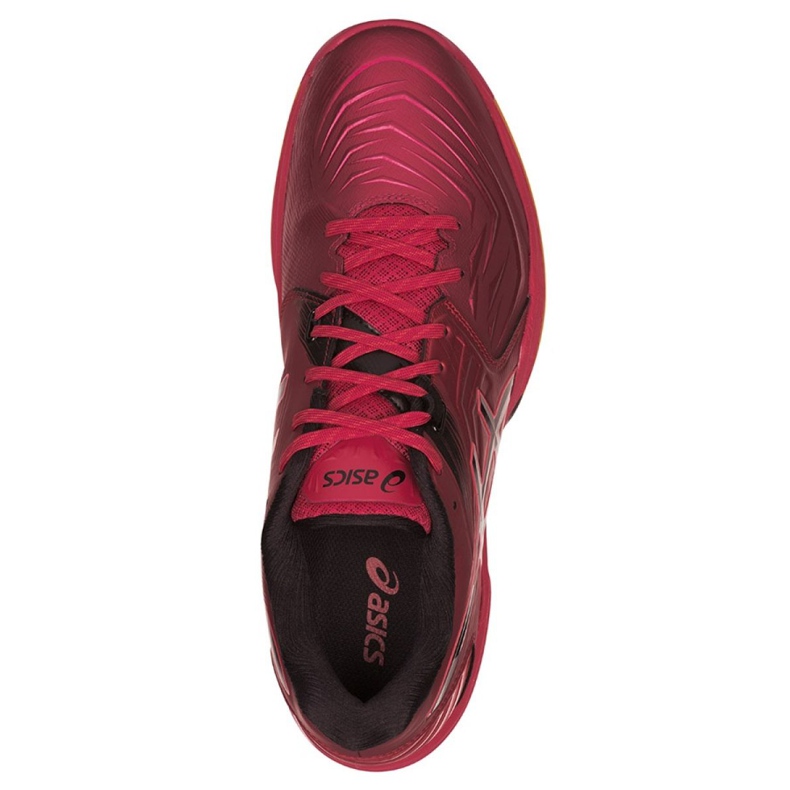 Handbollsskor Asics Blast Ff M 1071A002-601 svart röd 1