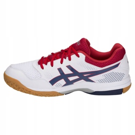 Asics Gel Rocket 8 M B706Y-100 volleybollskor mångfärgad vit 1