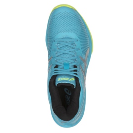 Asics Gel-Volley Elite Ff Mt M B750N-400 volleybollskor mångfärgad blå 2