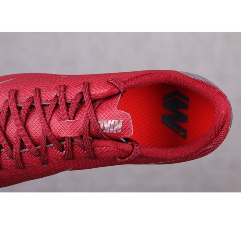Nike Mercurial Vapor 12 Academy Gs Mg Jr AH7347-606 fotbollsskor röd röd 2