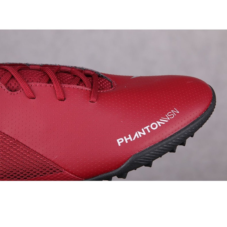 Nike Phantom Vsn Academy Tf M AO3223-606 fotbollsskor mångfärgad röd 1