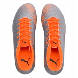 Fotbollsskor Puma One 4 Syn Fg M 104749 01 mångfärgad silver- 2