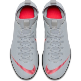 Nike Mercurial Superfly X 6 Club Tf Jr AH7345 060 fotbollsskor vita 1