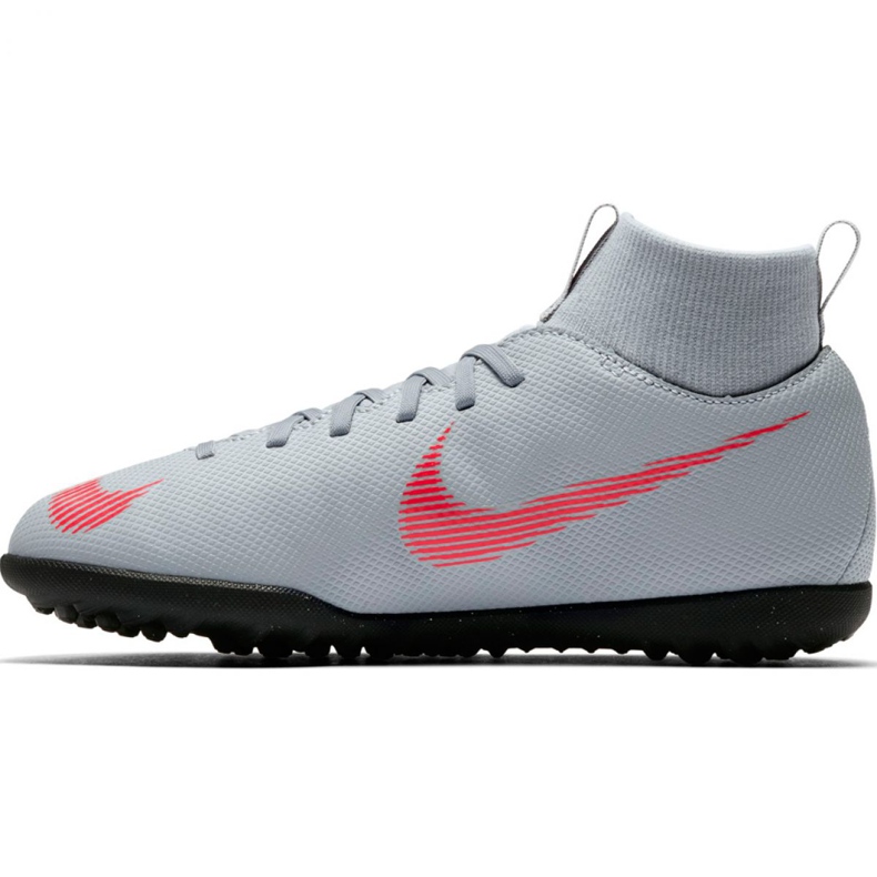 Nike Mercurial Superfly X 6 Club Tf Jr AH7345 060 fotbollsskor vita 2