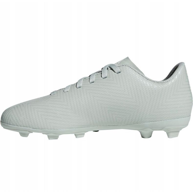 Adidas Nemeziz 18.4 FxG Jr DB2356 fotbollsskor mångfärgad vit 2