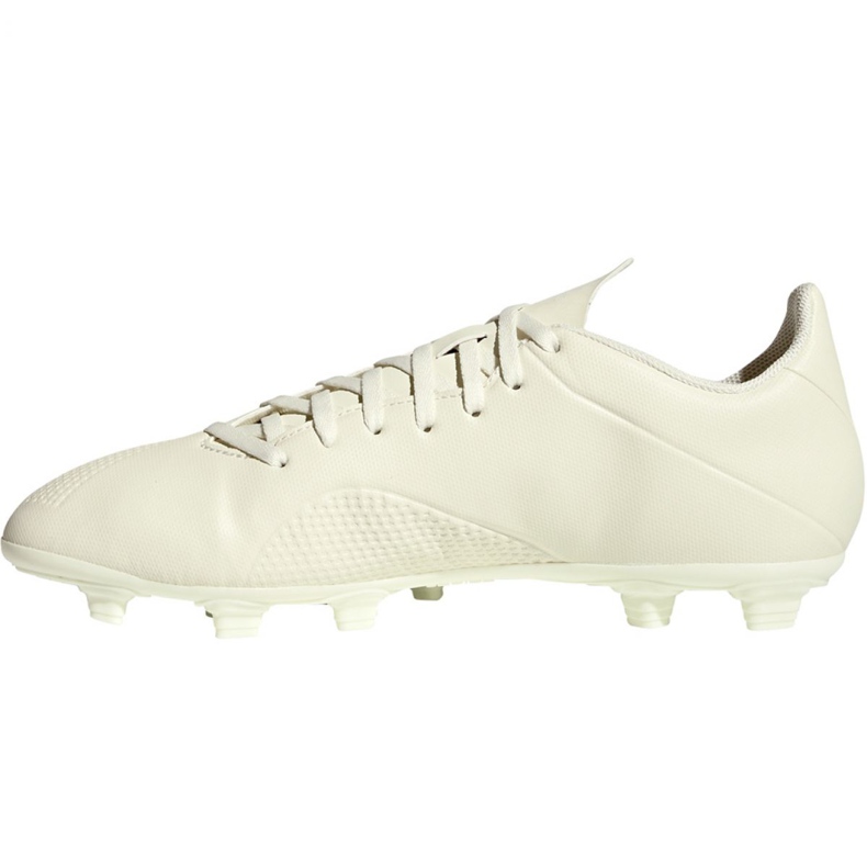 Adidas X 18.4 Fg M DB2187 fotbollsskor beige vit 1