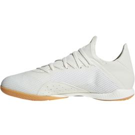Inomhusskor adidas X Tango 18.3 I M DB2439 vit beige 2
