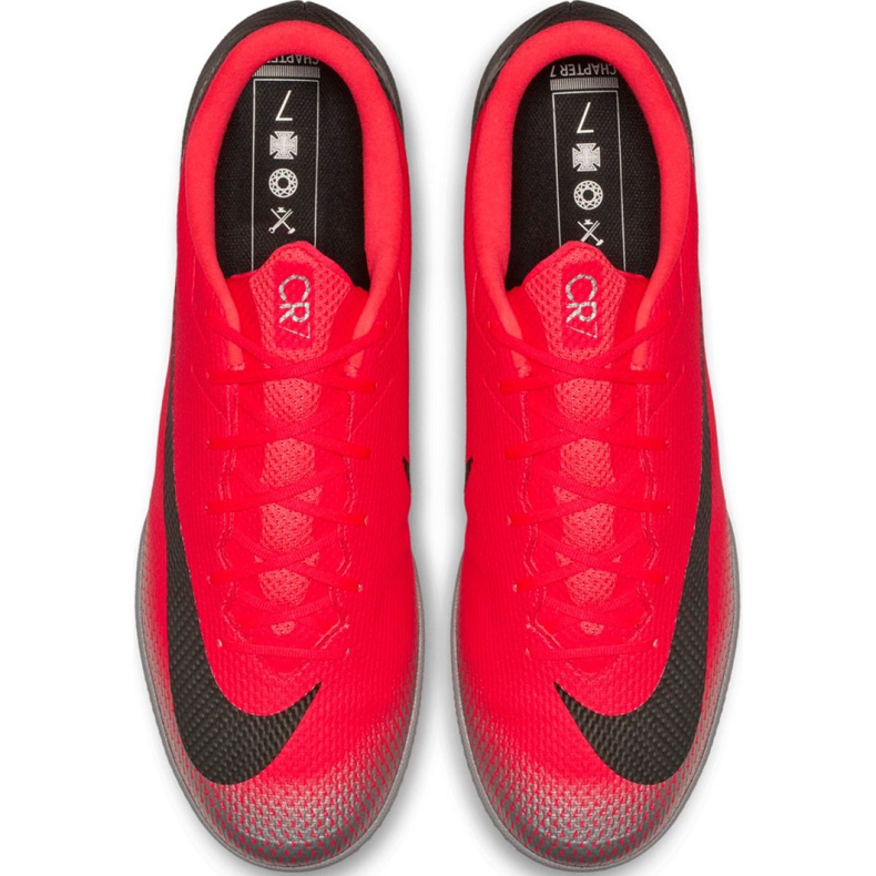 Inomhusskor Nike Mercurial Vapor X 12 Academy CR7 Ic M AJ3731-600 röd röd 1