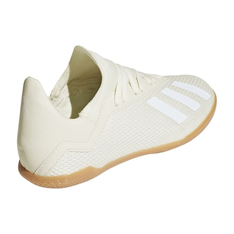 Adidas X Tango 18.3 In Jr DB2427 fotbollsskor vit vit 2