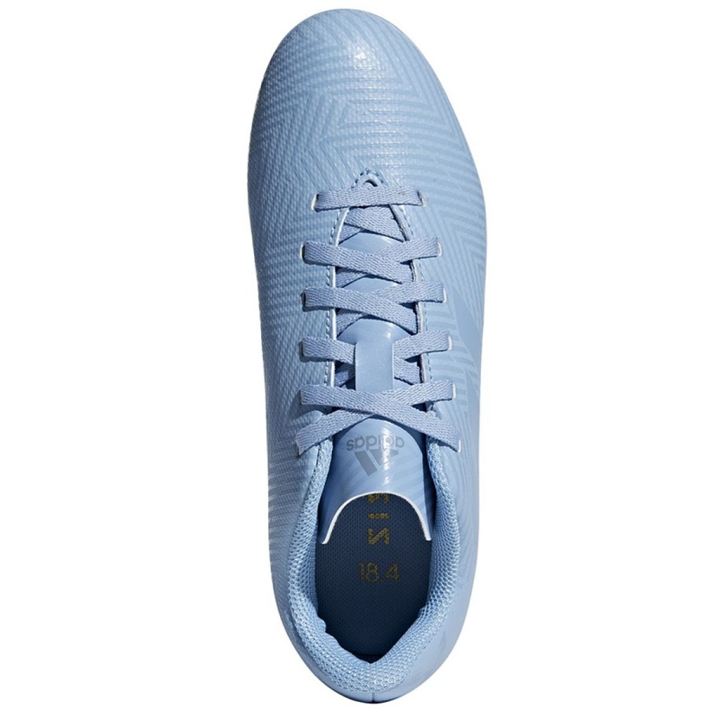 Adidas Nemeziz Messi 18.4 FxG Jr DB2368 fotbollsskor mångfärgad blå 2