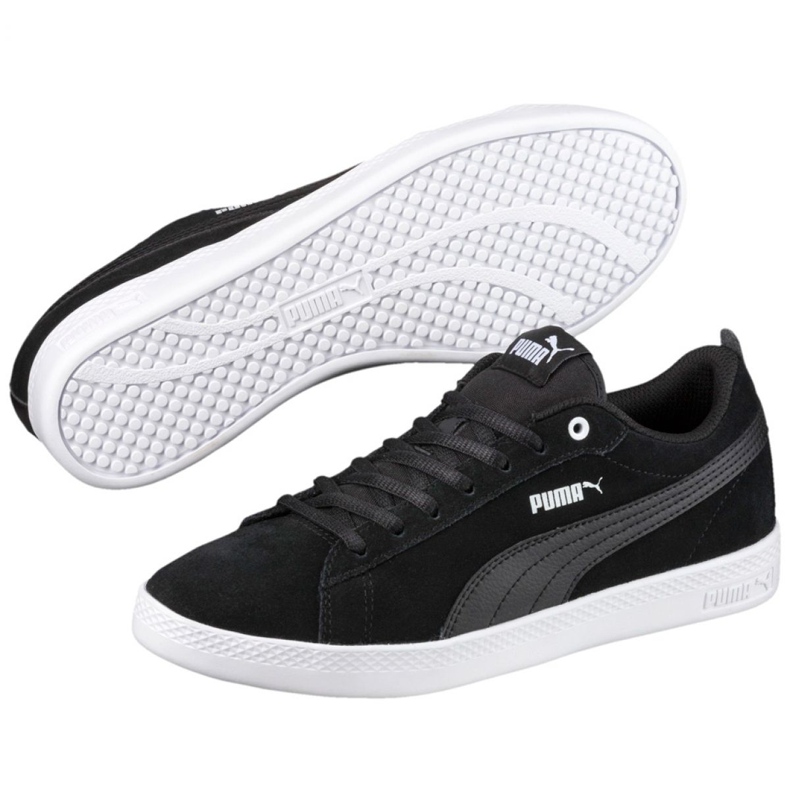 Puma Smash Wns v2 Sd W 365313 01 svart 1