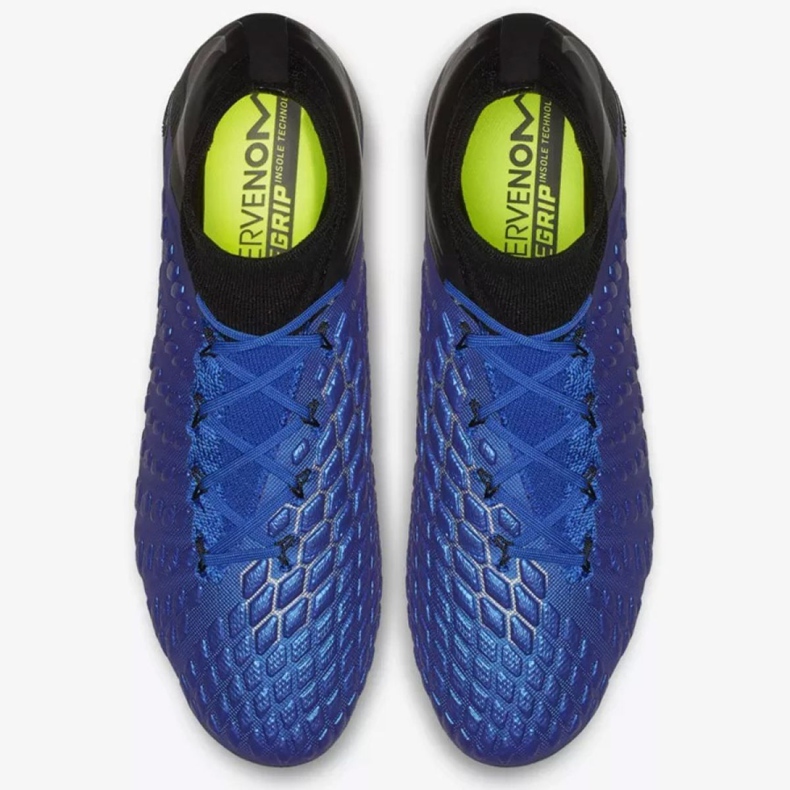 Nike Hypervenom Phantom 3 Elite Dynamic Fit Fg M AJ3803-400 fotbollsskor marinblå marinblå 2