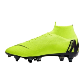 Nike Mercurial Superfly 6 Elite SG-Pro M AH7366-701 fotbollsskor grön grön 1
