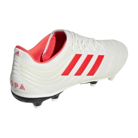 Adidas Copa 19.3 Fg M BB9187 fotbollsskor vit vit 1