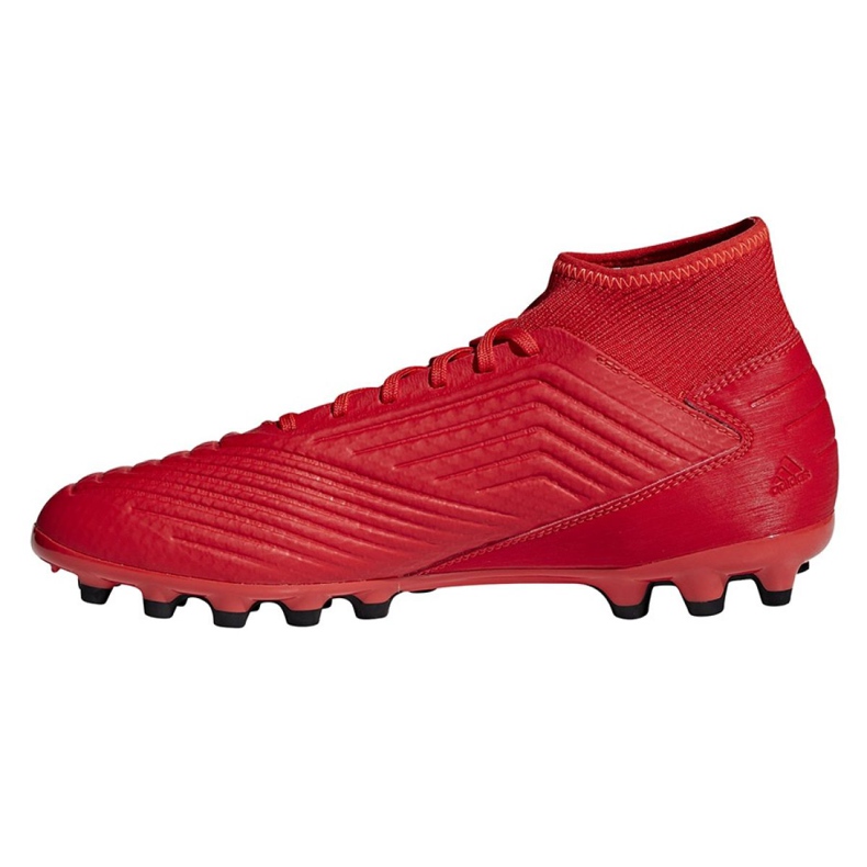 Adidas Predator 19.3 Ag M D97944 fotbollsskor röd röd 1