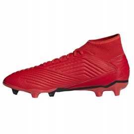 Adidas Predator 19.3 Fg M BB9334 fotbollsskor mångfärgad röd 1